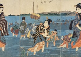 潮干狩りがレジャーとして人気を集めたのは江戸時代