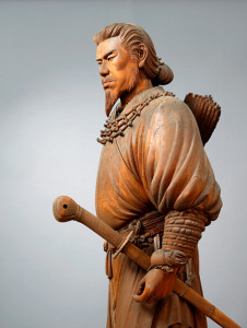 竹内久一『神武天皇立像』（部分）1890年（明治23）、東京藝術大学 / CINRA.NET